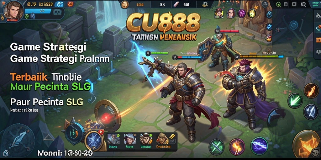 Tampilan menarik dari gameplay strategis CU888 yang mendebarkan.
