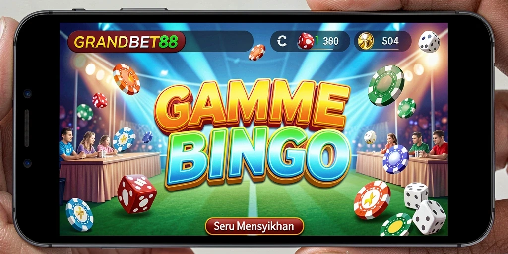 Tampilan menarik dari gameplay Bingo di GRANDBET88 yang menyenangkan.