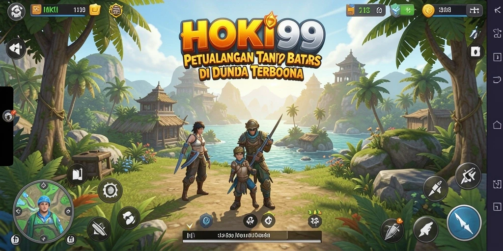 Tampilan gameplay <strong>HOKI99</strong> yang menakjubkan dalam dunia terbuka.