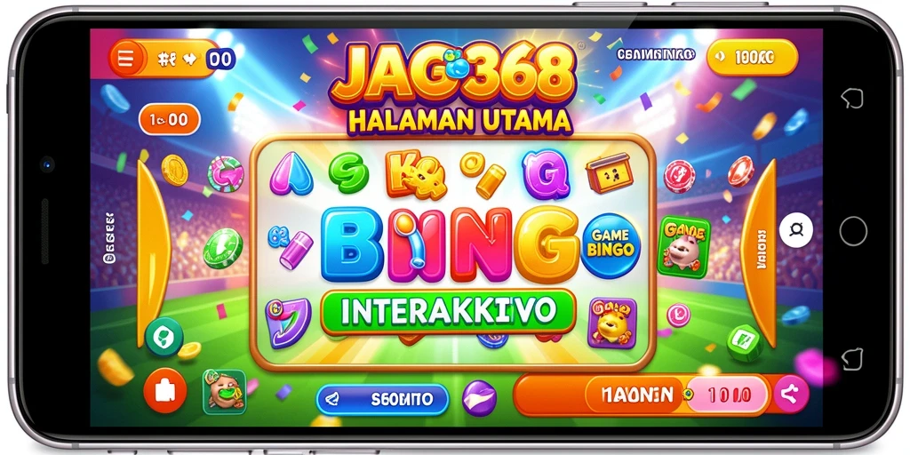 Tampilan gameplay Bingo yang menarik dan penuh warna.