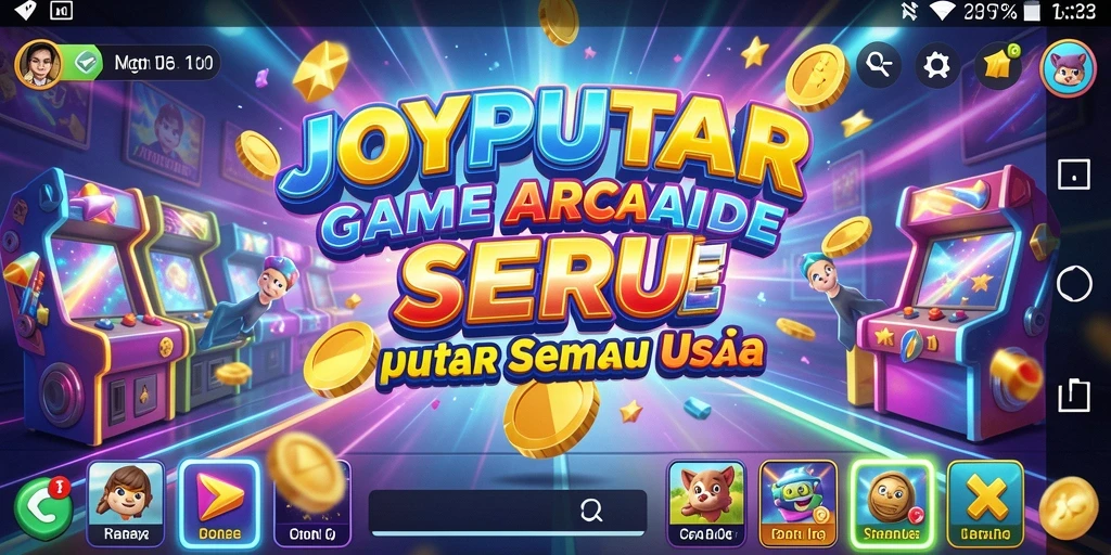 Gameplay seru dan menantang dari JOYPUTAR dalam aksi.