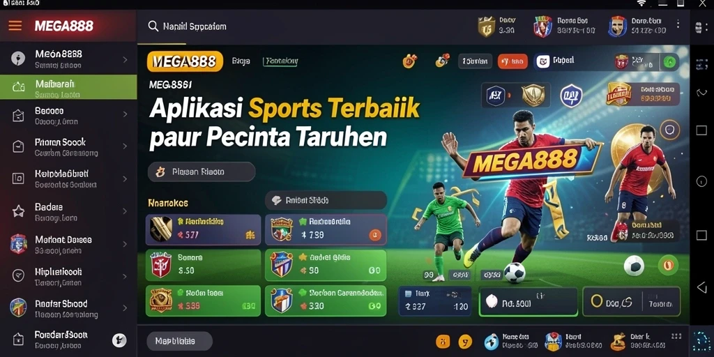 Tampilan gameplay MEGA888 yang seru dan interaktif saat bertaruh.