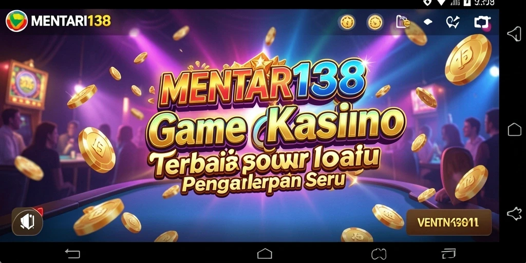 Screenshot MENTARI138 menampilkan gameplay Kasino yang lengkap.