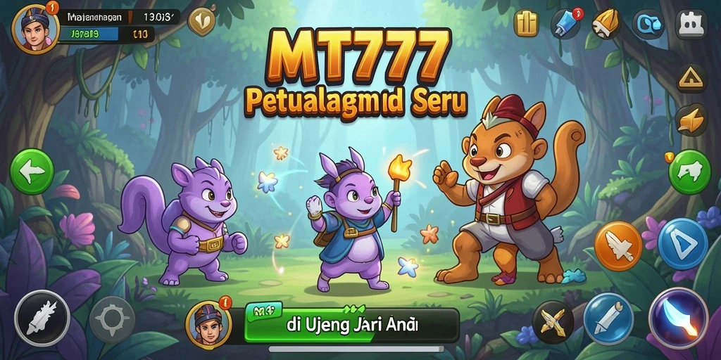 Screenshot gameplay memperlihatkan strategi dan kemajuan dalam <strong>MT777</strong>.
