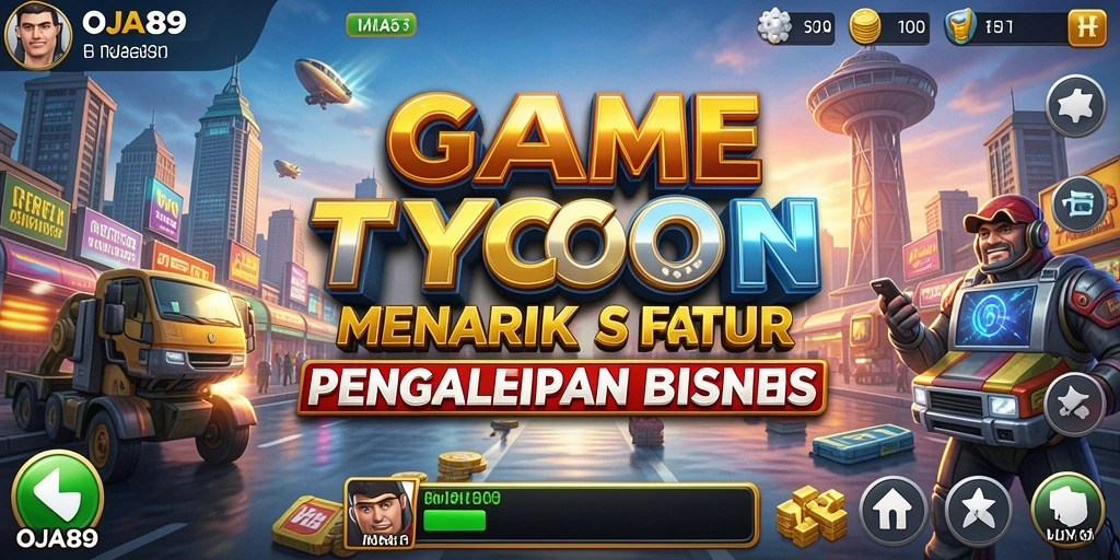 Screenshot OJA89 yang menampilkan aksi seru dalam gameplay Tycoon.