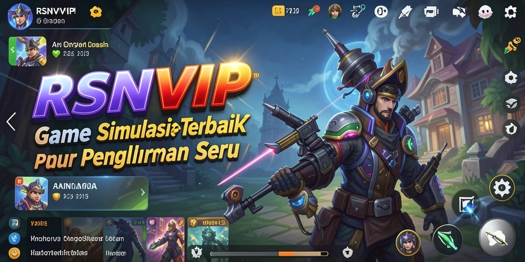Tampilan gameplay menarik di RSNVIP dengan suasana simulasi yang mendalam.