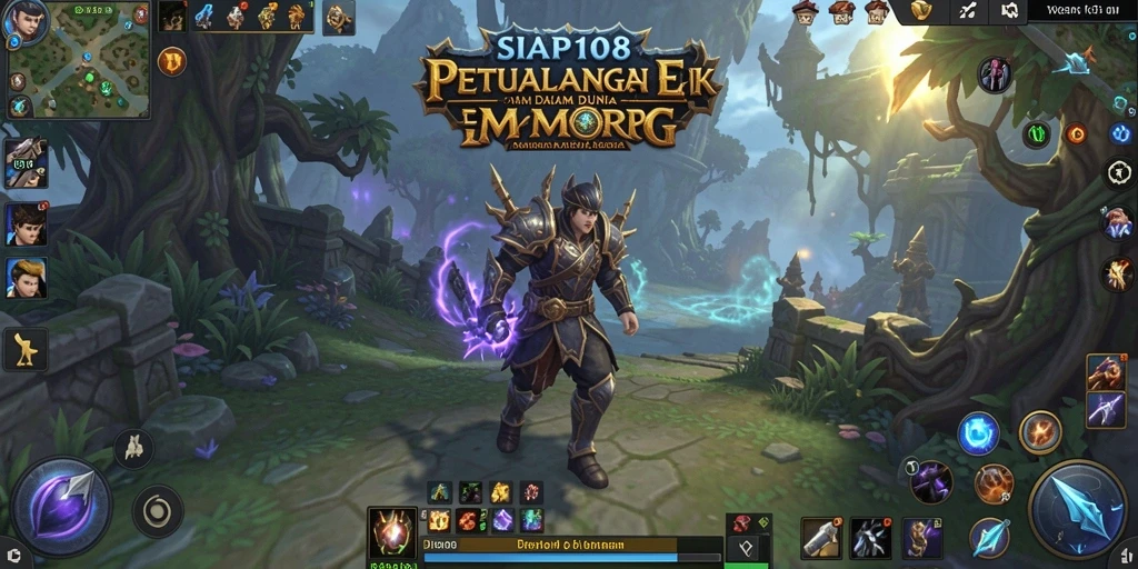 Tampilan gameplay SIAP108 yang menawan dan penuh aksi MMORPG.