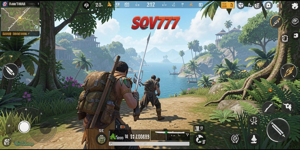 Screenshot SOV777 menampilkan gameplay mendalam di dunia terbuka.