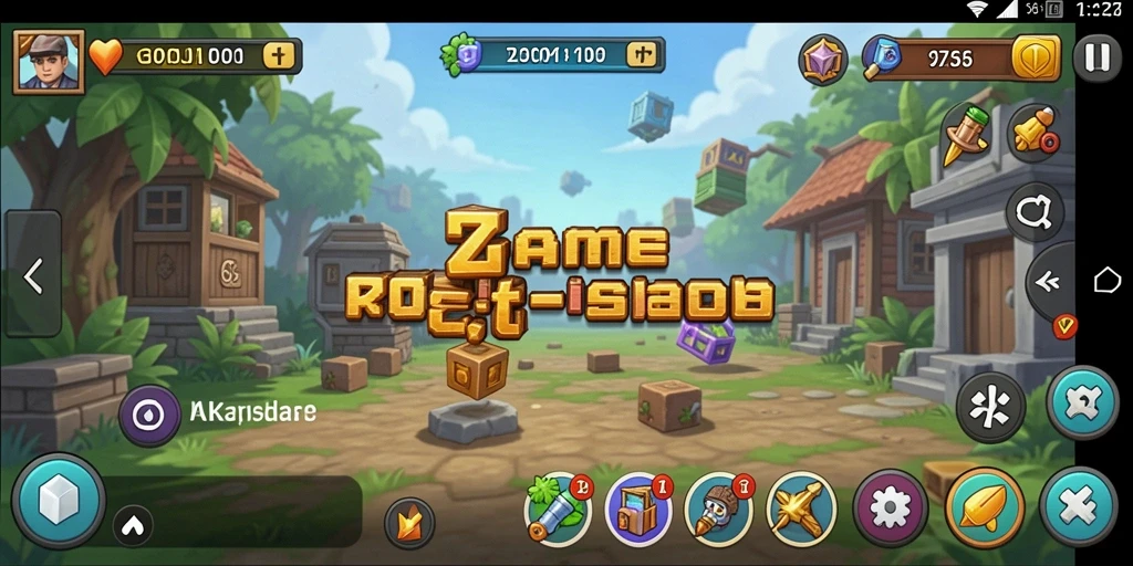 Tampilan gameplay ZK3 yang menawan dan interaktif.